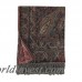 Melange Home Jacquard Verona Paisley Wool Throw MELH1367